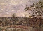 Alfred Sisley Windy Day in Veno Germany oil painting artist